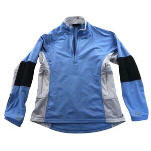 Eastern Mountain Sports Womens Athletic Jacket M Performance Half Zip Athletic